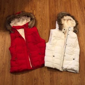 Fur lined Puffer Vest